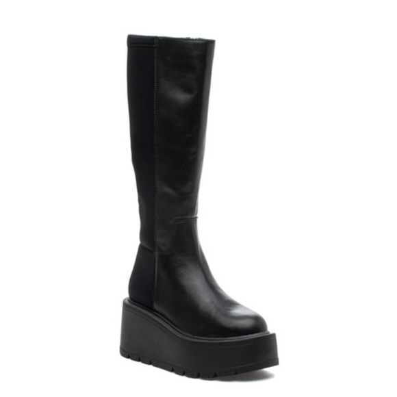 J/SLIDES Shoes - NWT J/SLIDES VICTORIA Black Leather Boot